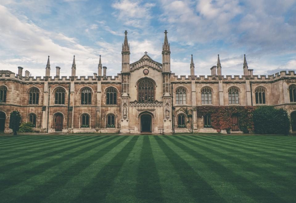 Illustration du thème éducation : un campus universitaire