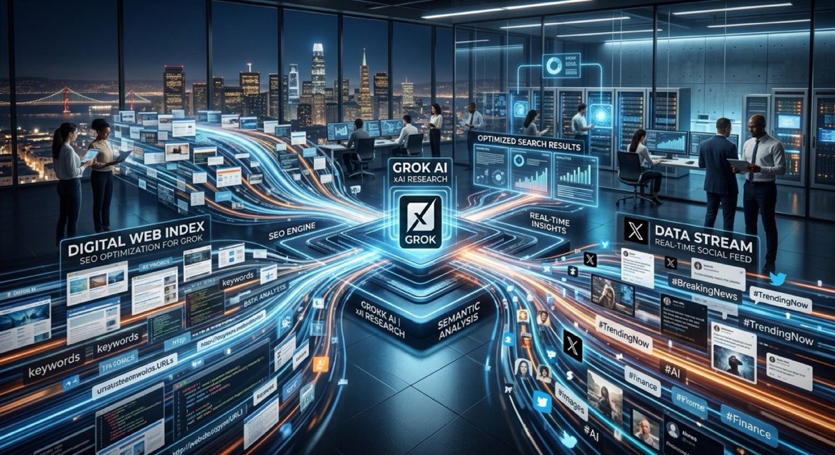 Grok SEO : comment apparaître dans les réponses de Grok (xAI) en 2026